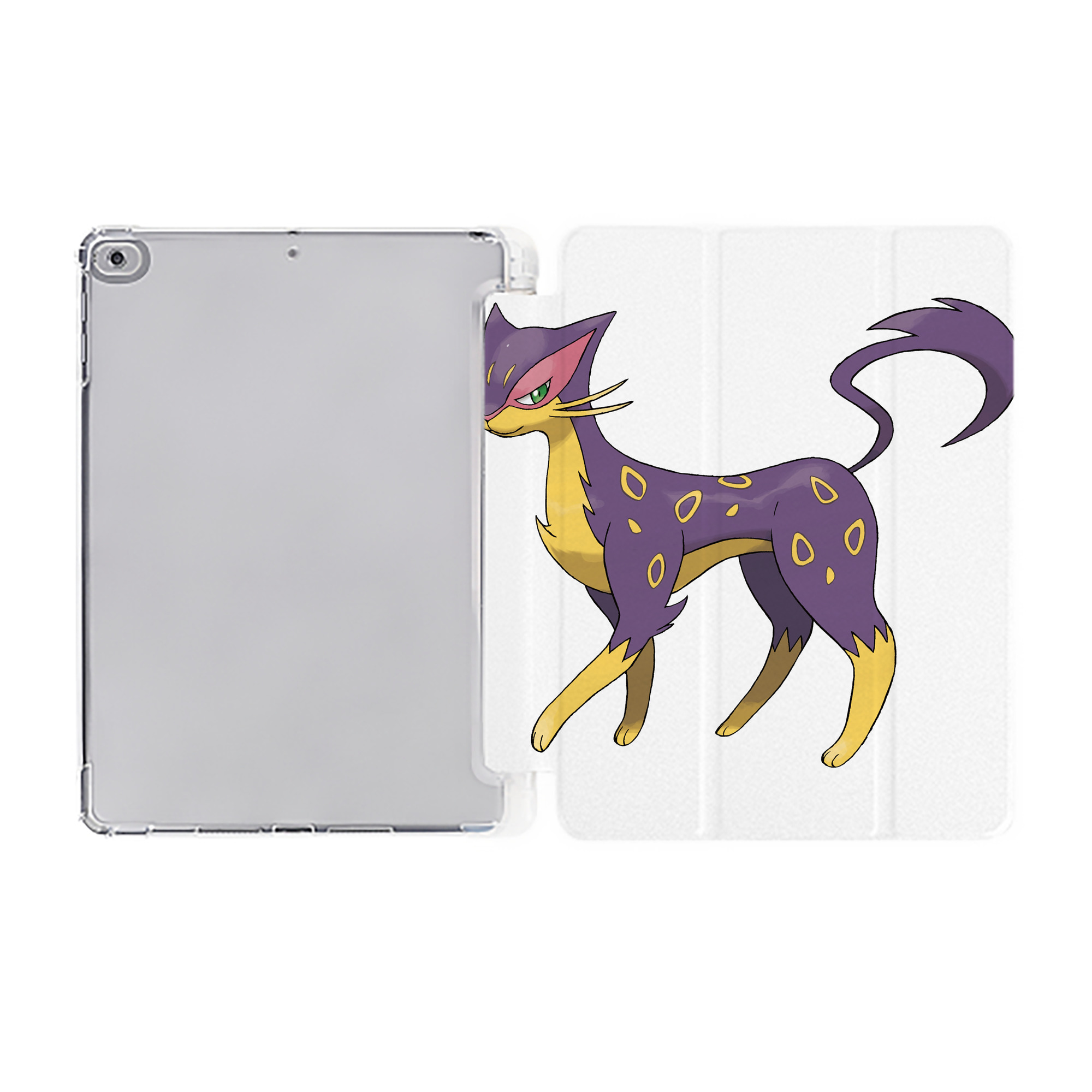 （画像用） ポケットモンスター Pokémon IPad ケース ペン収納付き 三つ折りスタンド PUレザー×シリコン 対応機種9.5/10.5/10.9インチ